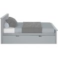 thumbnail image 3 of BEDSMART Lit Double en Bois Massif avec Tiroir-Lit / Gris, 3 of 7
