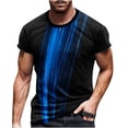 thumbnail image 2 of cllios T-Shirts à Manches Courtes pour Hommes T-Shirt Graphique à Illusion d'Optique 3D Grande Taille Décontracté Col Rond Hauts T-Shirts de Designer Fantaisie, 2 of 5