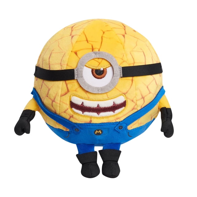 Peluche de 7,8 Po Minion Dave, animal en Peluche Présentant un design Doux et Compressible avec des Couleurs Jaunes et Bleues Vibrantes, des Coutures Détaillées et un Seul Oeil avec Lunettes. Fabriqué à Partir de Tissus en Peluche de Qualité Supérieure et d'Un Rembourrage en Coton PP Écologique, Idéal pour les Enfants de 3 Ans et Plus. Parfait pour Se Blottir, Décorer Ou Offrir pour les Anniversaires, Noël et les Fêtes.