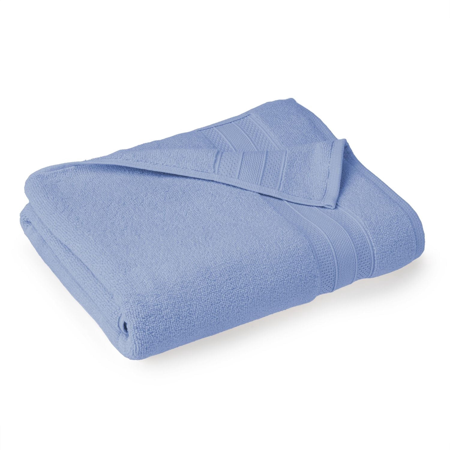 Drap de bain uni 100 % coton Home Trends, 1 pièce, 550 g/m², très absorbant et doux, bleu marine clair