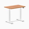 thumbnail image 1 of Desky Bureau Assis-Debout Mini Double - Chêne Prime / 32 x 20 Pouces / Blanc, 1 of 10