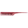 thumbnail image 2 of Beard Comb, Straight Hair Comb Stylish Appearance Small Size Soft Nylon Wool  For Home Black,Red, 2 of 8