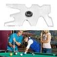 thumbnail image 1 of Pool Cue Head, Acrylic Billiard Bridge Head Portable Durable  for Family Club Party, 1 of 8