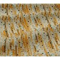 thumbnail image 5 of oneOone Viscose Jersey Pale Yellow Fabric Geometric Texture Sewing Material Print Fabric By The Yard 60 Inch Wide, 5 of 5