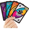 thumbnail image 2 of UNO Flip! Card Game for Kids, Adults & Family Night with Double-Sided Cards, Light & Dark, 2 of 8