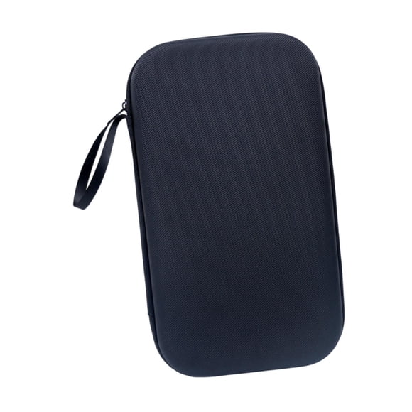 Siruishop Étui Rigide pour Pagaie de Pong, Housse de Raquette pour Compétition, Plein Air, Voyage, Noir, pour 2 Pagaies