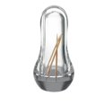 thumbnail image 1 of Guzzini, Fabriqué en Italie,  distributeur de cure-dents, gris, 1 of 1