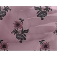 thumbnail image 4 of oneOone Georgette Viscose Fabric Leaves & Floral Block Decor Fabric Printed BTY 42 Inch Wide, 4 of 5