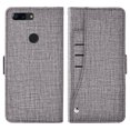 thumbnail image 4 of OnePlus 5T Case, iCoverCase Genuine Leather Wallet Case Slim Fit Folio Book Design with Stand and Card Slots Flip Case Cover for OnePlus 5T (Gray), 4 of 5