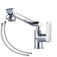 thumbnail image 2 of JJKBVCLO Kitchen Faucet Faucet Hot And Cold Water 360° Rotating Faucet Nozzle 2 Kinds Of Water Mode Bathroom Faucets, 2 of 8