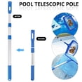 thumbnail image 2 of AMERTEER Swimming Pool Telescopic Handle Rod Pool Cleaner Handle Rod Swimming Pool Cleaning Fishing Net Supplies Portable Telescopic Lifesaving Rod, 2 of 7