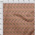 thumbnail image 2 of oneOone Polyester Lycra Fabric Leaves & Floral Block Decor Fabric Printed BTY 56 Inch Wide, 2 of 4