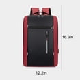 thumbnail image 3 of Cagogo Laptop Backpack, Business Slim Laptop Bag with USB Charging Port for Men Women, Water Resistant 16 Inch Computer Backpack, Durable Travel Backpack for College Study Work Office Commute, 3 of 5