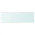 thumbnail image 2 of vidaXL Shelves 2 pcs Panel Glass Clear 80x25 cm, 2 of 2