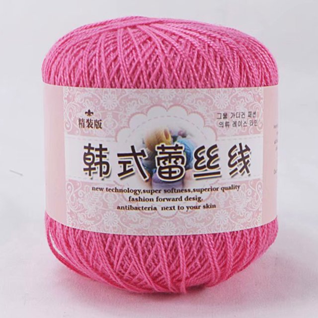 Wzzjkit Yarn for Crocheting Multicolor Lace Thread DIY Woven Mercerized Baby Fine Thread Crochet Yarn for Crocheting & Knitting, Gift Beginners and Adults, Yarn