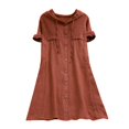 thumbnail image 1 of Pompotops Women Loose Ruffle Sollar Solid Color Casual lady Pullover Top Blouse, 1 of 4