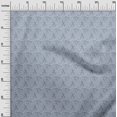 thumbnail image 3 of oneOone Velvet White Fabric Paisley Craft Projects Decor Fabric Printed By The Yard 58 Inch Wide, 3 of 5