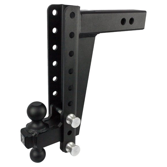 Attelages à l'Épreuve des Balles Remorque Hitch Support à Bille HD2512 pour Récepteur de 2-1/2 Pouces; Verrou Verrouillable Vendu Séparément; Poids Brut de Remorque de 22 000 Livres; Chute Réglable de 12 Pouces/hausse de 12 Pouces; Non Pivotant