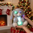 thumbnail image 1 of YANGHONGY Colorful Color Changing Glowing Alpacas and Rabbits Stuffed Dolls Color Lovely Stuffed Toy for Boy And Girl Holiday Gift Birthday Gift, 1 of 7