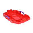 thumbnail image 2 of jinwen Children Downhill Toboggan Snow Sled with Brake 24.6inch Long with Pull Rope Red, 2 of 9
