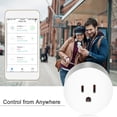 thumbnail image 4 of Wifi Plugs Smart Plug,Wifi Smart Plug Wifi Smart Plug with Remote Control and Timer Function Used in Conjunction with Auxiliary 10A Smart Socket for 2.4G Wi Fi Remote Control Outlet, 4 of 9