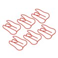 thumbnail image 1 of 100PCS Paper Clips Memo Paperclip Cute Paperclip Metalware Steel Metallic Clamps, 1 of 8