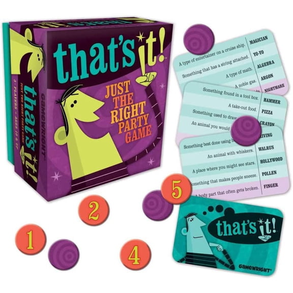 Gamewright C'est tout! Juste le bon jeu de fête
