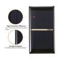 thumbnail image 4 of Labymos 2PCS 0.3W 0.5V Solar Panel Polycrystalline Silicon Solar Cell DIY Waterproof Camping Portable Power, 4 of 8