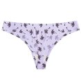 thumbnail image 2 of Jusqu'à 65 % de Rabais sous-Vêtements pour Femmes Confortables Mode Confortables Imprimé Floral Léopard Taille Basse Sans Coutures String Pantalon Culottes String, 2 of 5