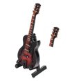 thumbnail image 4 of Mini Guitar, Beautiful Proportions Tiny Guitar Fine Details Exquisite Mini  For Ornament For Decoration, 4 of 8