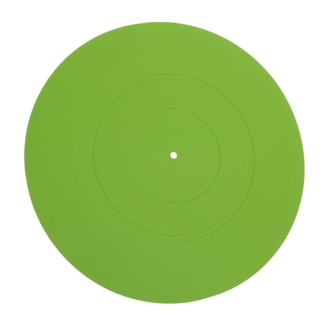 Turntable Mat Record Platter Slipmat, Rubber Record Player Mat Universal for LP Record Players Reduce Noise Tighter Bass Quality
