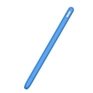 serony Sleeve Pen Grips Silicone Case Holder Pen Cover Replacement for Pencil Black, Holder Stylus Pen Protective Pen Blue