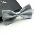 thumbnail image 4 of Nœud Papillon Classique Uni pour Homme, Cravate, Smoking, Mariage, Fête, Nœud Papillon Ajustable, 4 of 8