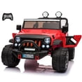 thumbnail image 1 of VOLTZ TOYS 2 Seater Ride On Car, 12V Electric Car for Kids, Electrical Jeep with 2 Seats, Full LED Lights, Parental Remote Control, MP3 Player (Red), 1 of 8