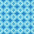 thumbnail image 1 of Ahgly Company Tapis d'Intérieur Lavable à la Machine, Carré, Transitionnel, Bleu Ciel Profond, Tapis de Zone, 8 Pieds Carré, 1 of 7