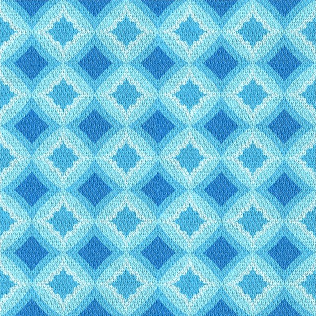 Ahgly Company Tapis d'Intérieur Lavable à la Machine, Carré, Transitionnel, Bleu Ciel Profond, Tapis de Zone, 8 Pieds Carré