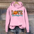 thumbnail image 2 of WEAIXIMIUNG Sweat à Capuche pour Femmes Robe de l'Action de Grâce Graphique Décontractée Pull Confortable pour Célébrations de Vacances, 2 of 3