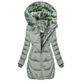 thumbnail image 1 of Tyidzon Winter Fashion Woman Lengthened And Thickened Medium Length Down Jacket, 1 of 6