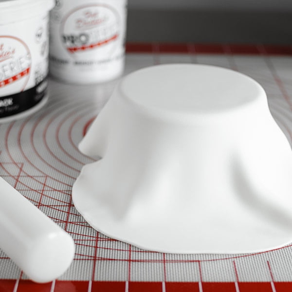 Fat Daddio's Fondant Blanc Éclatant 5 lb