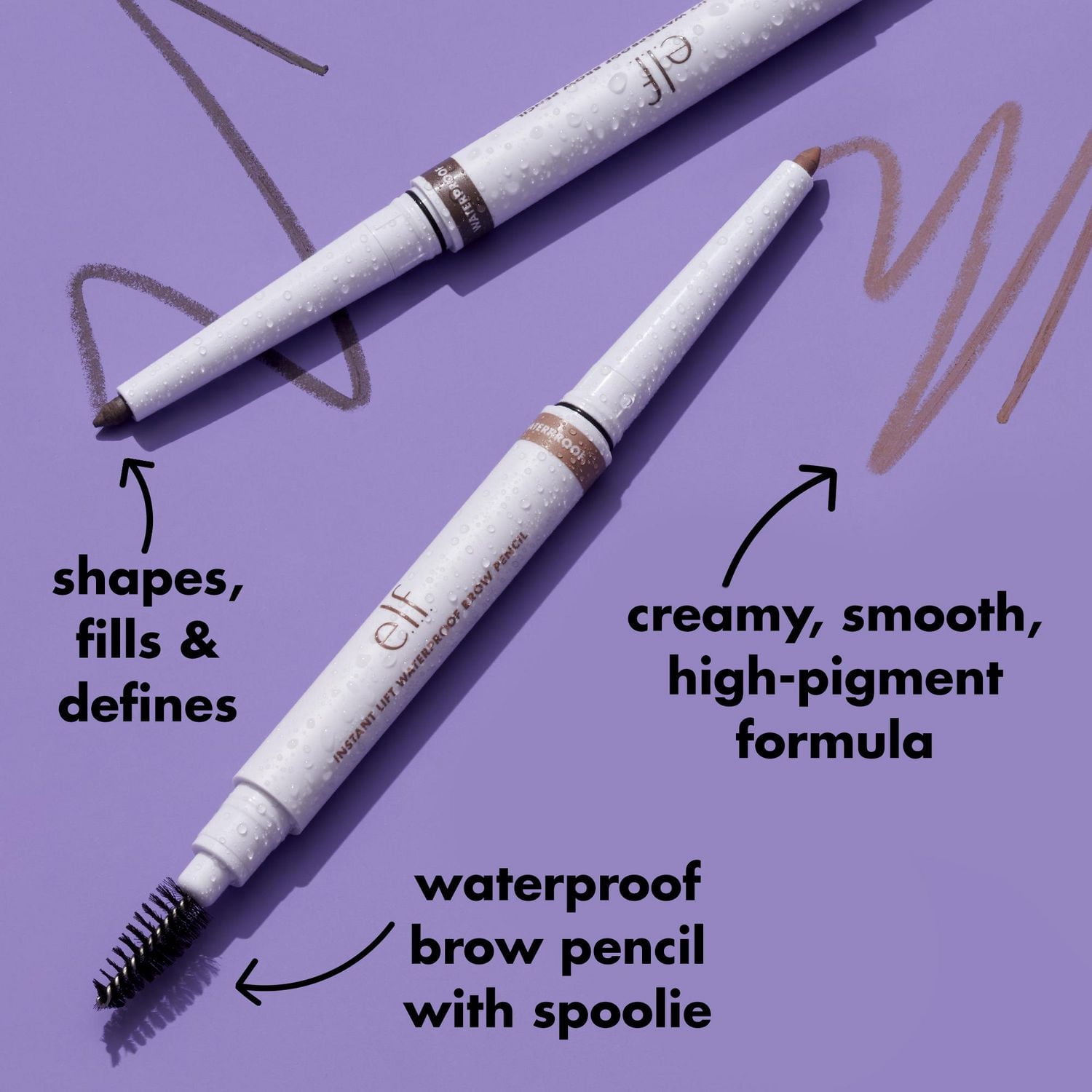 e.l.f. Cosmetics Crayon à Sourcils Waterproof Lift Instané