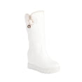 thumbnail image 2 of LSLJS Bottes à Semelle Épaisse pour Femmes, Automne/hiver, Coton, Poil Épais, Manches Mi-Longues, Bottes à Semelle Antidérapante pour Femmes, Bottes d'Hiver pour Femmes, 2 of 8