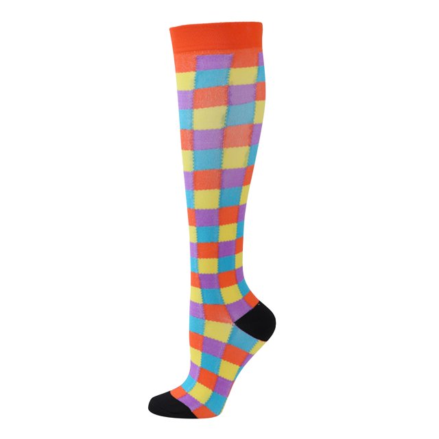 FhsagQ Socks Socks for Men Set with Robe Exercise Stress Socks Elastic Socks Running Skipping Compression Socks Stockings Jacquard Calf Socks Socks for Men 2 Piece Strappy Brick Red S