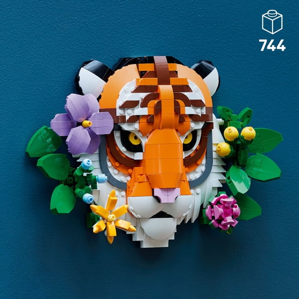 LEGO Art The Fauna Collection – Tiger, Building Set for Adults 18+