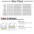 thumbnail image 3 of Yuyuzo Front Closure Bras for Women Plus Size 2 Pack Full Support Wireless Comfortable Everyday Bra, 3 of 3