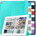 thumbnail image 1 of iPad PRO 1st Gen 2015 12.9 Inch [ 1 Gen ] A1652 A1584 ML0H2LL/A ML0G2LL/A ML0N2LL/A ML0Q2LL/A ML0R2LL/A ML0V2LL/A ML0U2LL/AiPad Cover with Translucent Frosted Hard Back - Green, 1 of 8