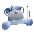 thumbnail image 2 of Cute Eye Lumbar Pillow Soft Back Cushion Support For Bed Sofa Dorm Car Reading Use Kids Adults, 2 of 6