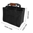 thumbnail image 2 of Summer Special Savings Office Tools!Kyusrd New Handheld Canvas Bag Multi Functional Storage Shoulder Bag Fashion Bag, 2 of 5