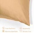 thumbnail image 3 of Unique Bargains Satin Pillowcase Zippered Silky Sateen, 3 of 9