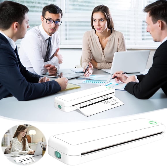 PEONAVET Thermal Printer Thermal Printer A4 High-definition Wide format Printers Home Photos Student Homework Papers Wrong Questions Small Bluetooth Printing No Ink