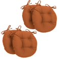 thumbnail image 1 of Coussins de Chaise Ronds Capitonnés en Sergé Uni de 16 Po (Ensemble de 4), 1 of 2